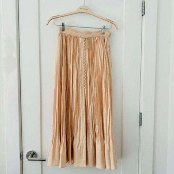 NWT SIMKHAI Dulce Skirt - BLUSH / 2 - Picture 10 of 15